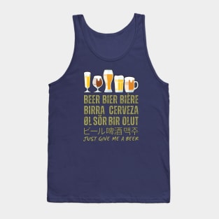 Beer Around the World -  Funny Beer Tank Top